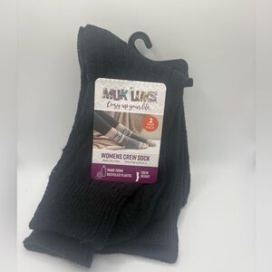 Muk Luka Crew Socks